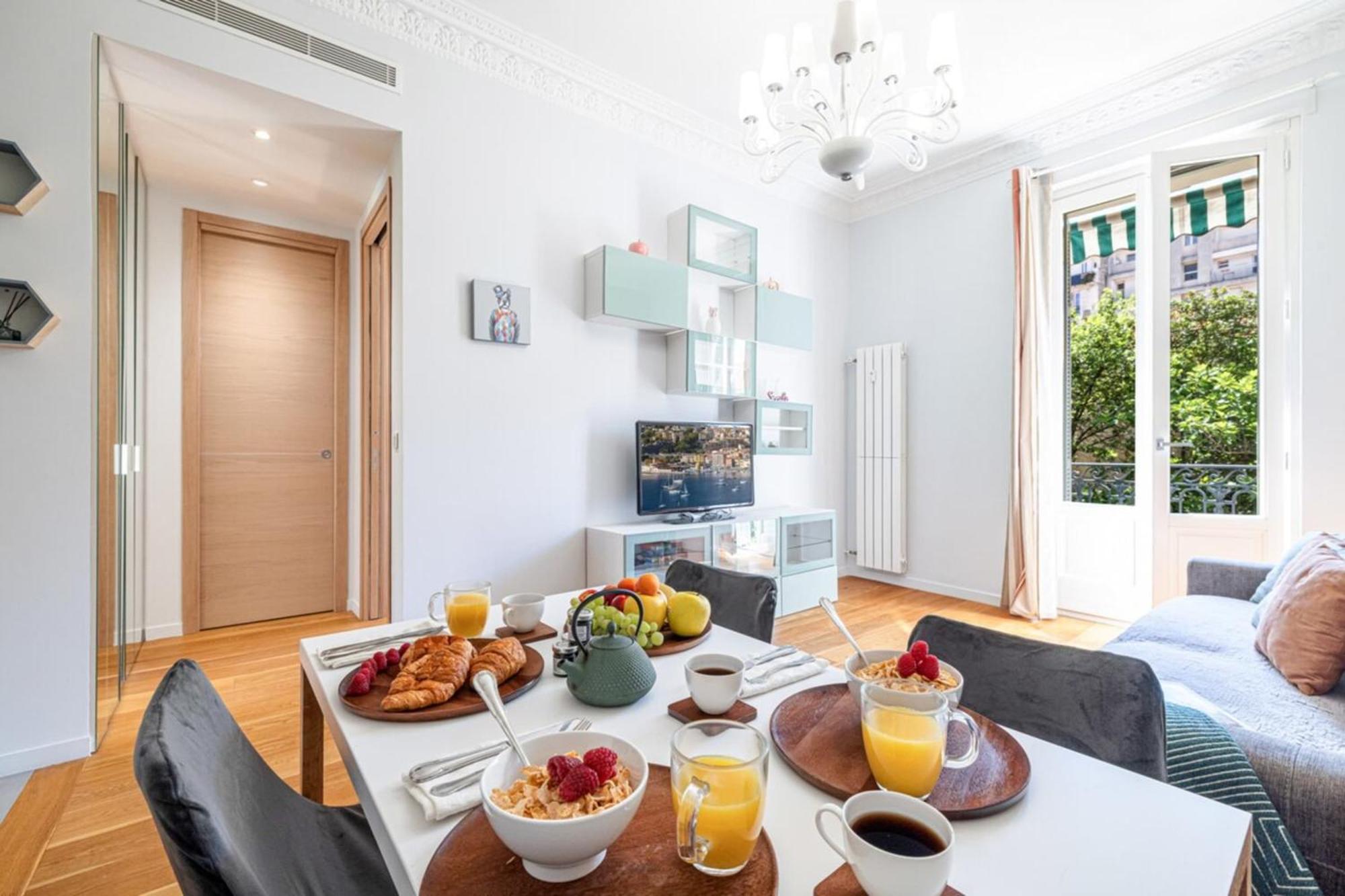 Joffre 49-D - Charming 2 Bedroom - Carre D'Or Nice Eksteriør billede