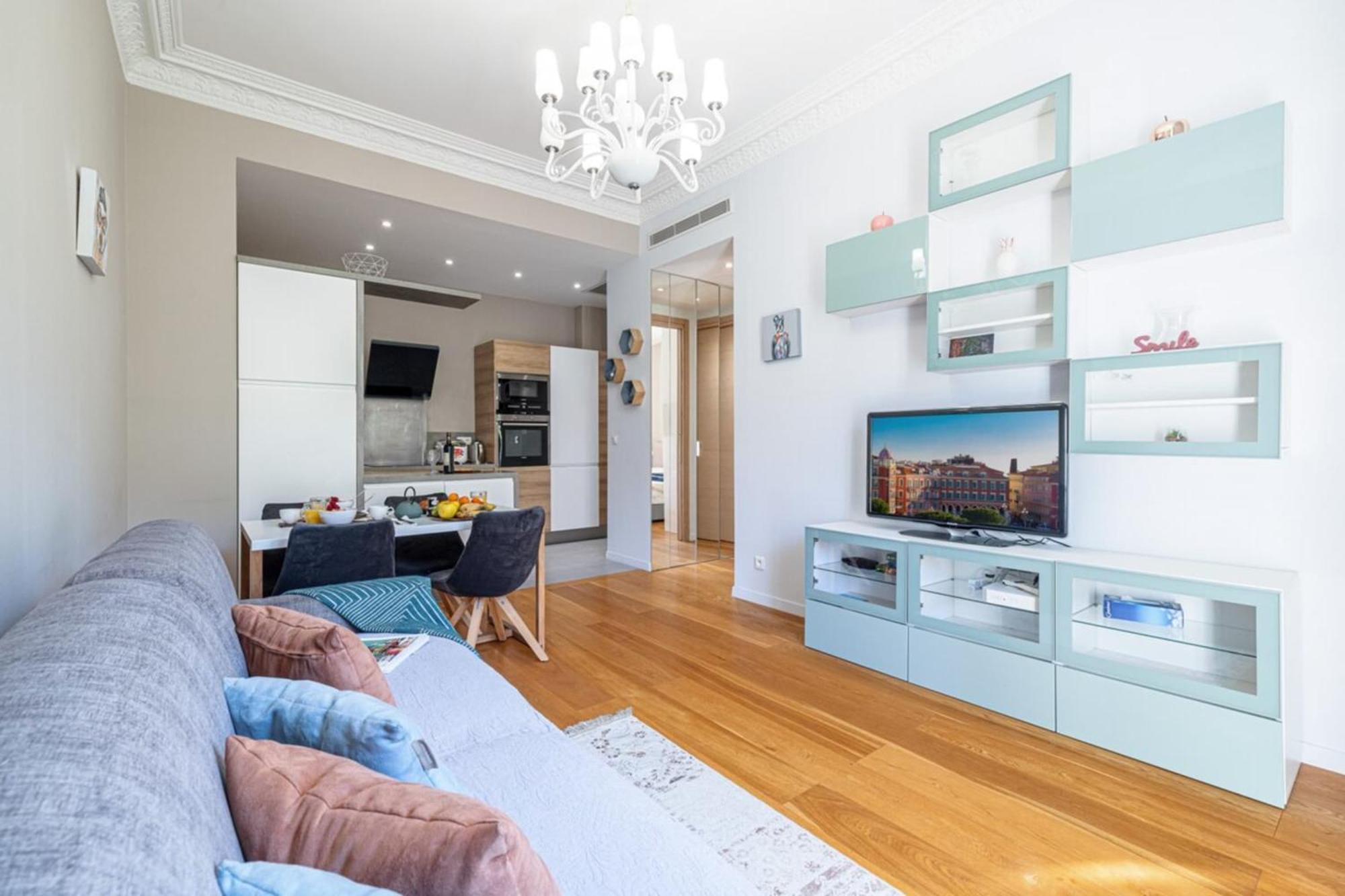 Joffre 49-D - Charming 2 Bedroom - Carre D'Or Nice Eksteriør billede